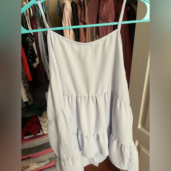Light blue tank top - Picture 2 of 2
